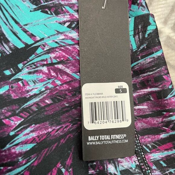 Bally midnight palms mid calf leggings NWT - Picture 5 of 11